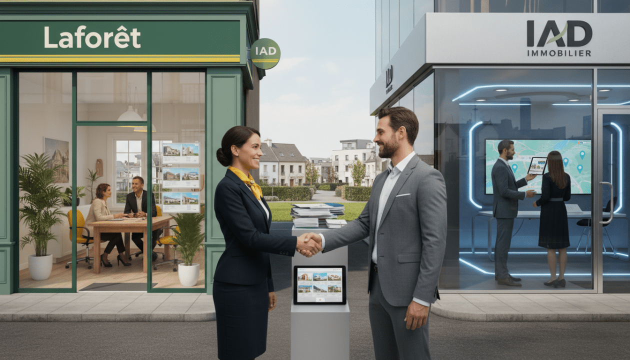 découvrez quelle agence immobilière est la plus efficace entre laforêt et iad immobilier pour vendre ou acheter votre bien en toute confiance.